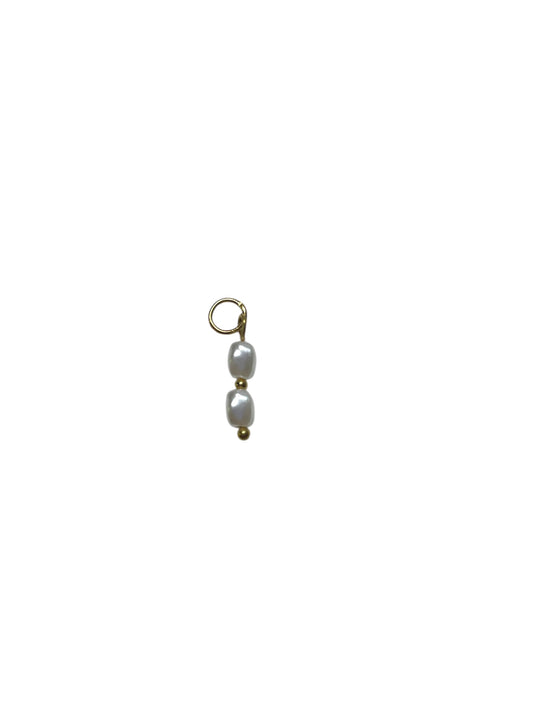 Doppelte Perle Charm